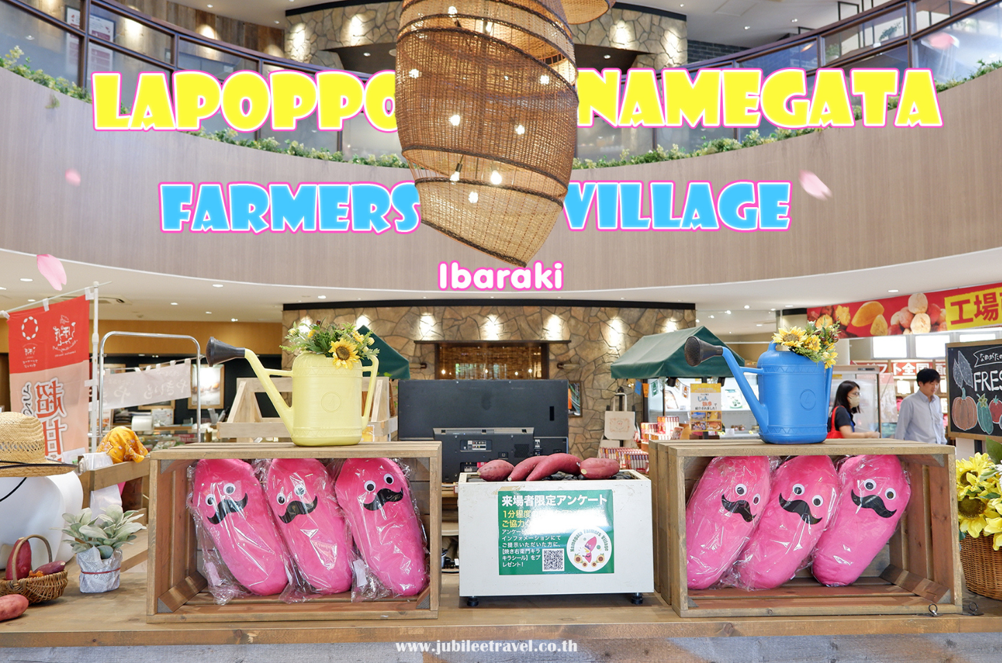 เที่ยวร้านมันม่วง แห่งอิบารากิ : Lapoppo Namegata Farmers Village