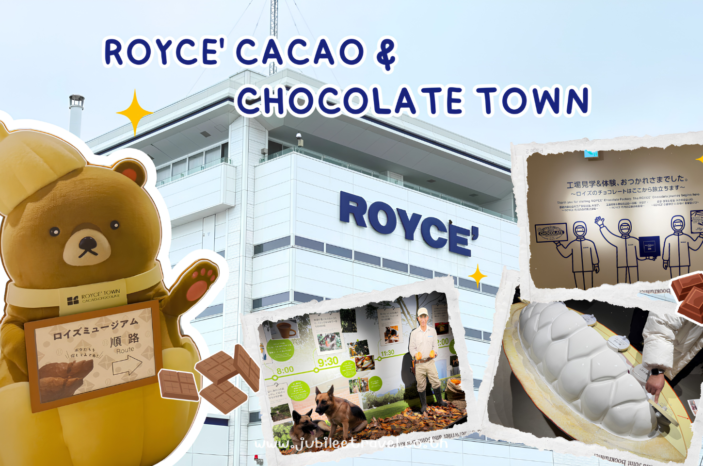 Japan:Royce Cacao& Chocolate Town – เมืองช็อกโกแล็ตที่ฮอกไกโด