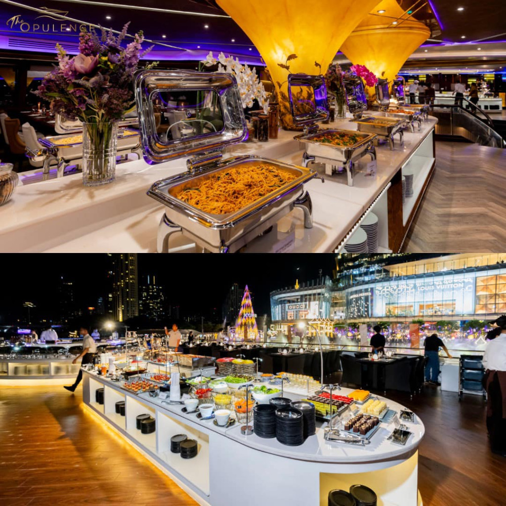 ล่องเรือดินเนอร์บนเรือหรู The Opulence Cruise