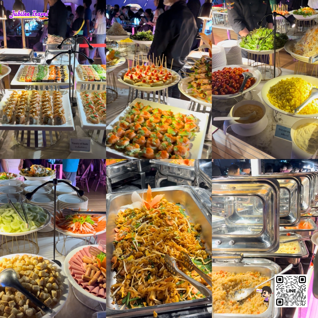 ล่องเรือดินเนอร์  The Planet Cruise (รอบ DINNER) ธีมอวกาศสุดชิค