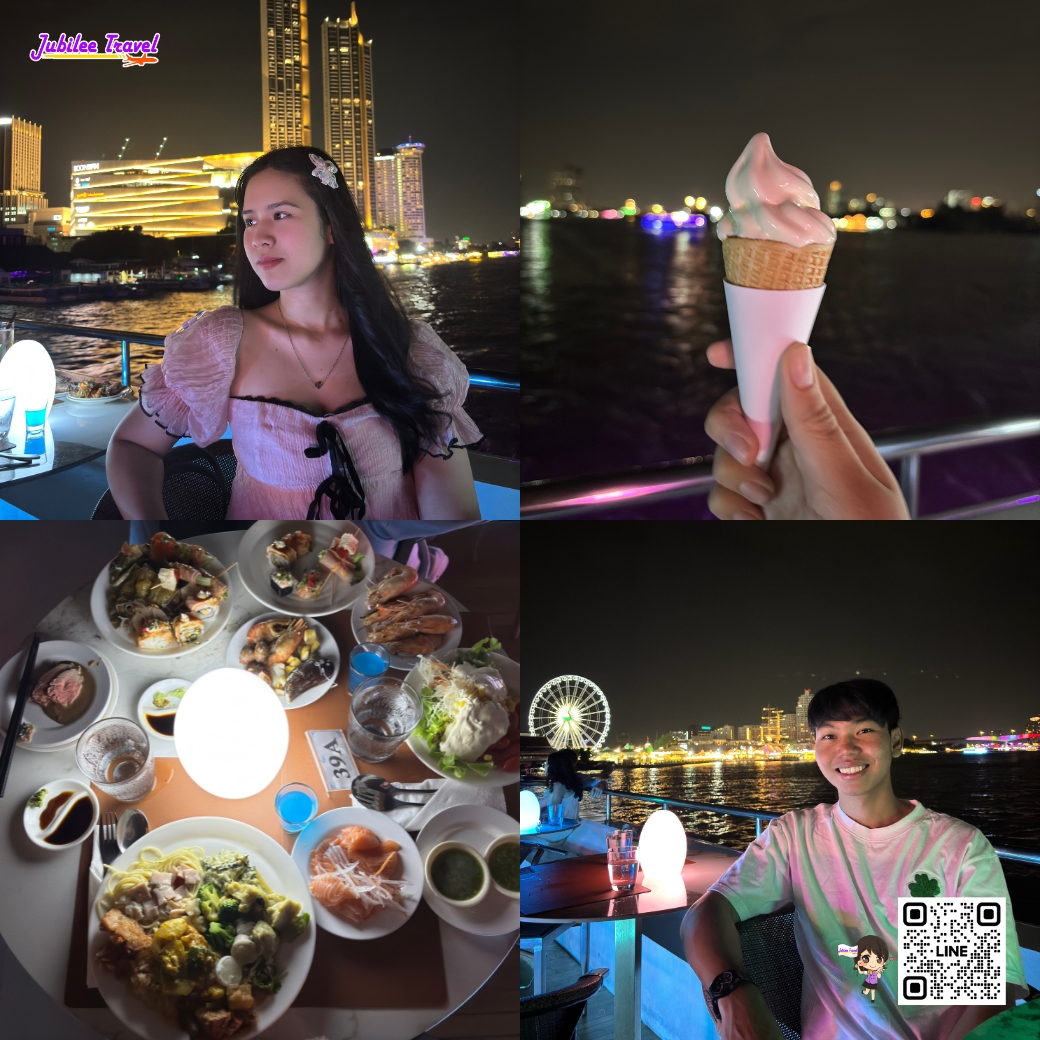 ล่องเรือดินเนอร์  The Planet Cruise (รอบ DINNER) ธีมอวกาศสุดชิค